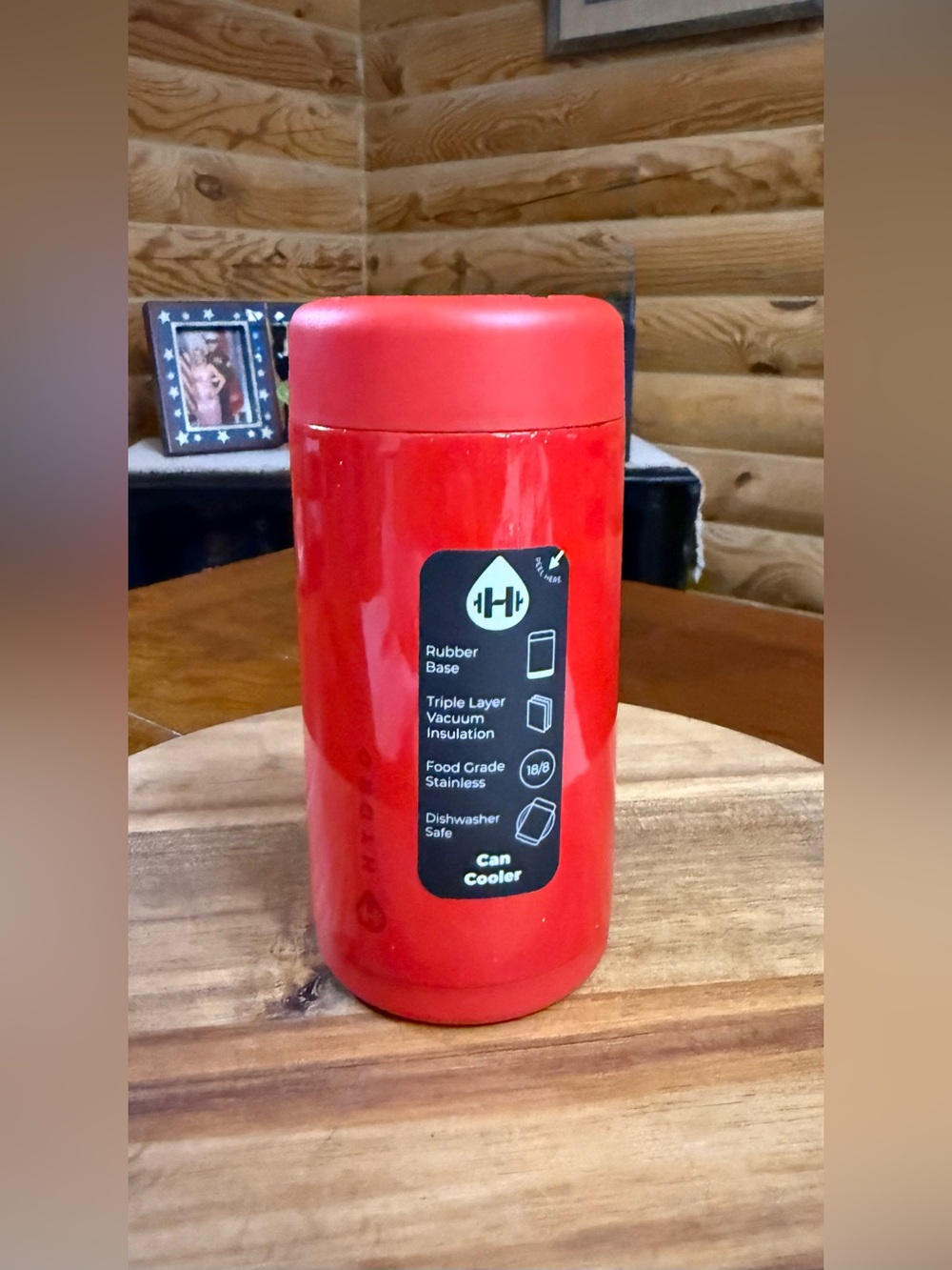 — HOLLY HydroJug 12oz Slim Can Cooler • Insulated